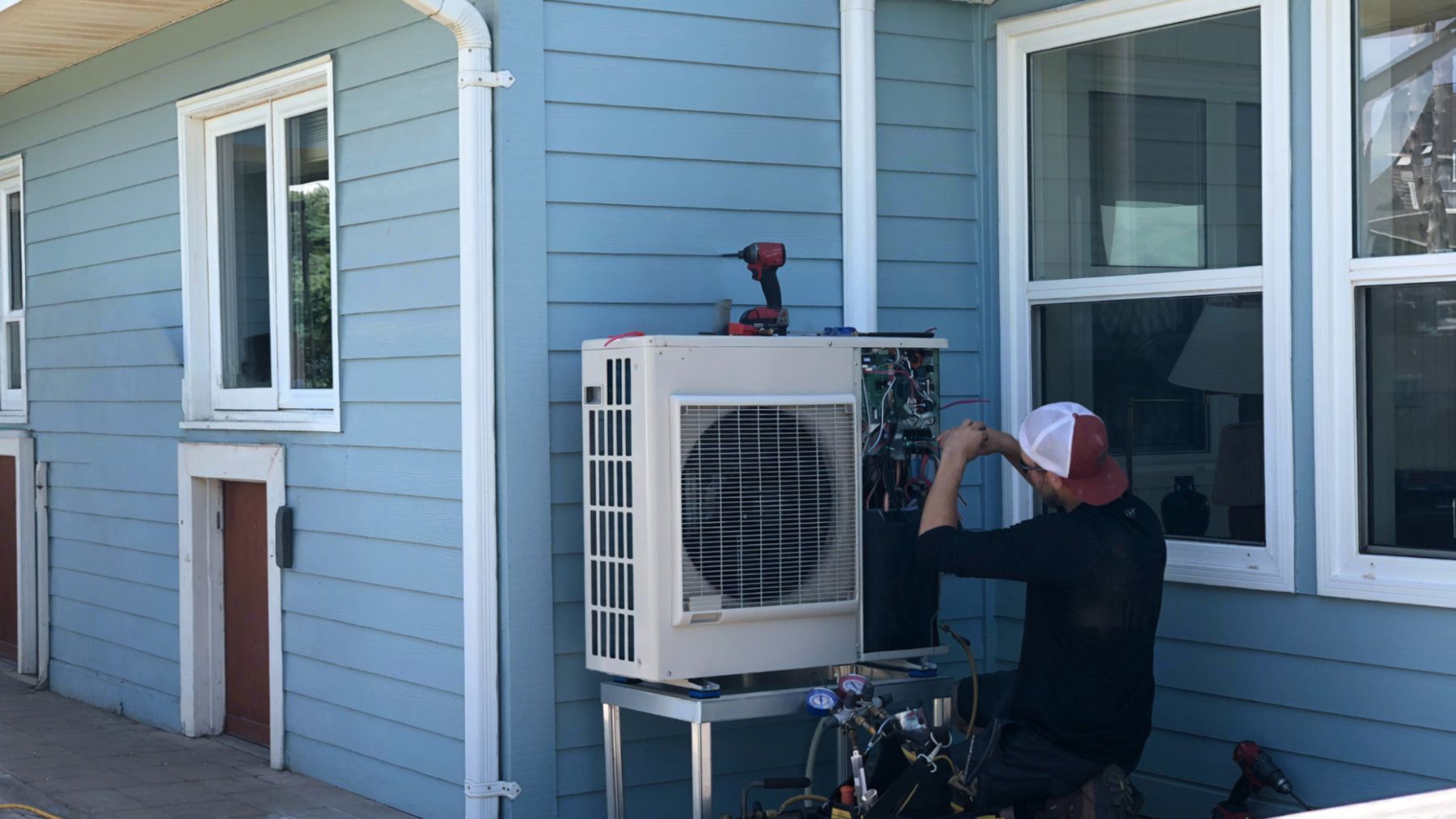 RSI outdoor unit install